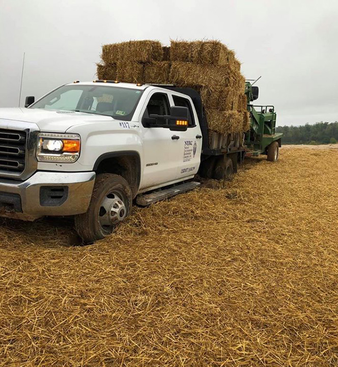 Truck With Hay